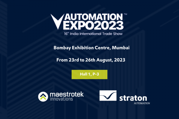 STRATON AUTOMATION sera présent à Automation Expo 2023