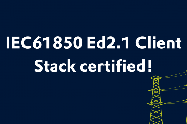 STRATON AUTOMATION achieves IEC 61850 Edition 2 Amendment 1 Client – Level A Certification
